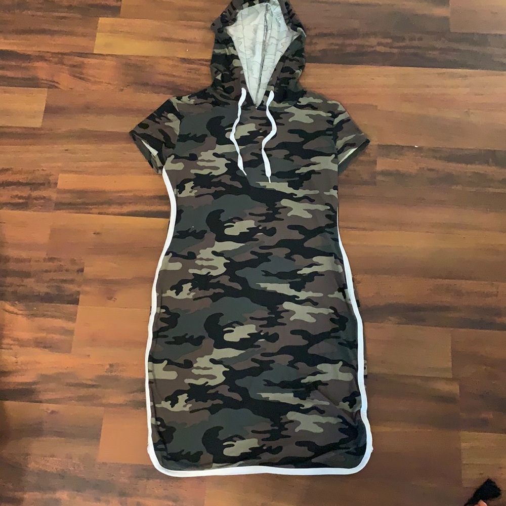 Fitted Camo Dress